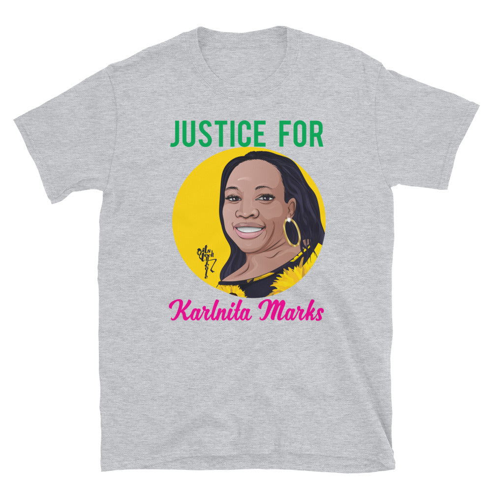 Justice for Karlnita Marks Short-Sleeve Unisex T-Shirt