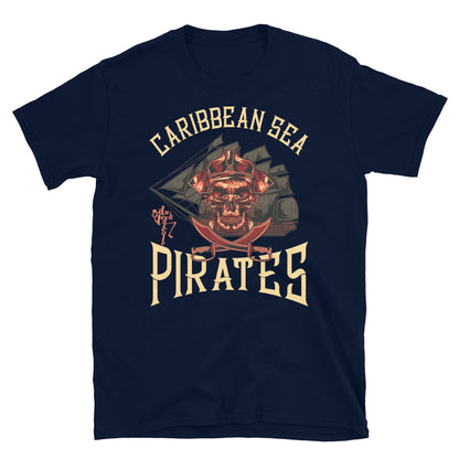Caribbean Sea Pirates Short-Sleeve Unisex T-Shirt