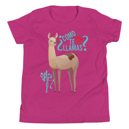 Como Te Llamas Youth Short Sleeve T-Shirt