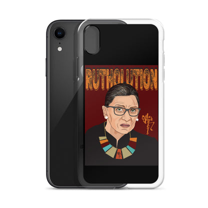 Ruth Bader Ginsburg Tribute Art iPhone Case