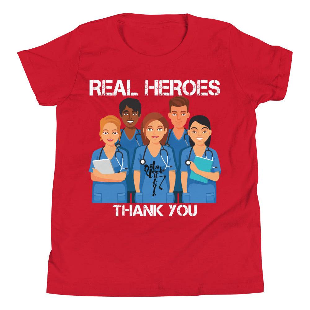Real Heroes...Thank You Youth Short Sleeve T-Shirt
