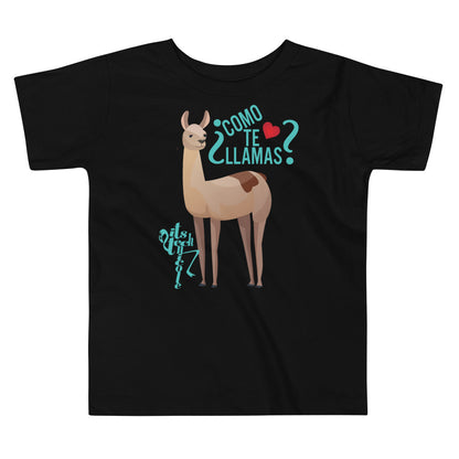Como Te Llamas Toddler Short Sleeve Tee