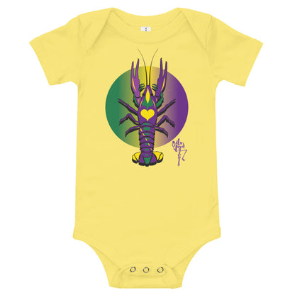 Mardi Gras Crawfish Onesie