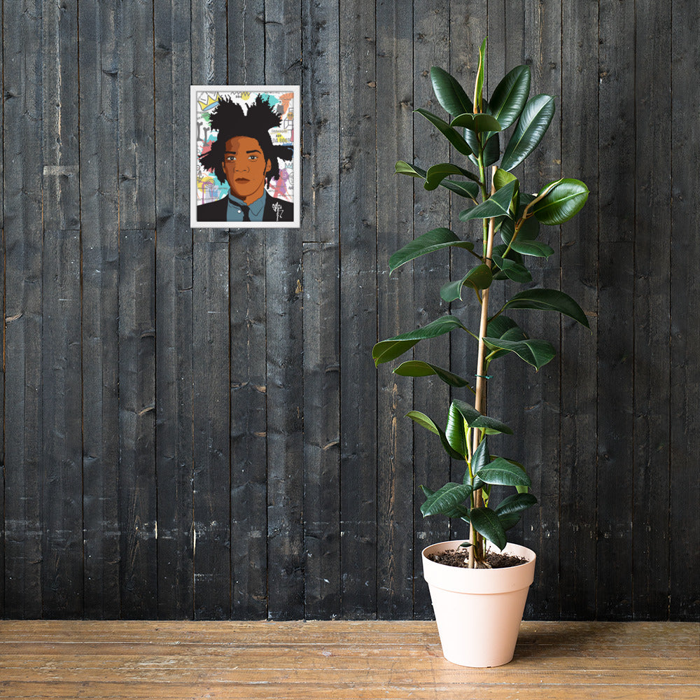 Basquiat Framed photo paper poster