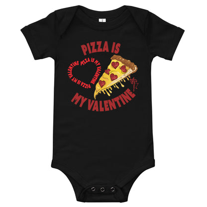 Pizza Is My Valentine Onesie