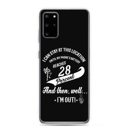 28% Battery Samsung Case