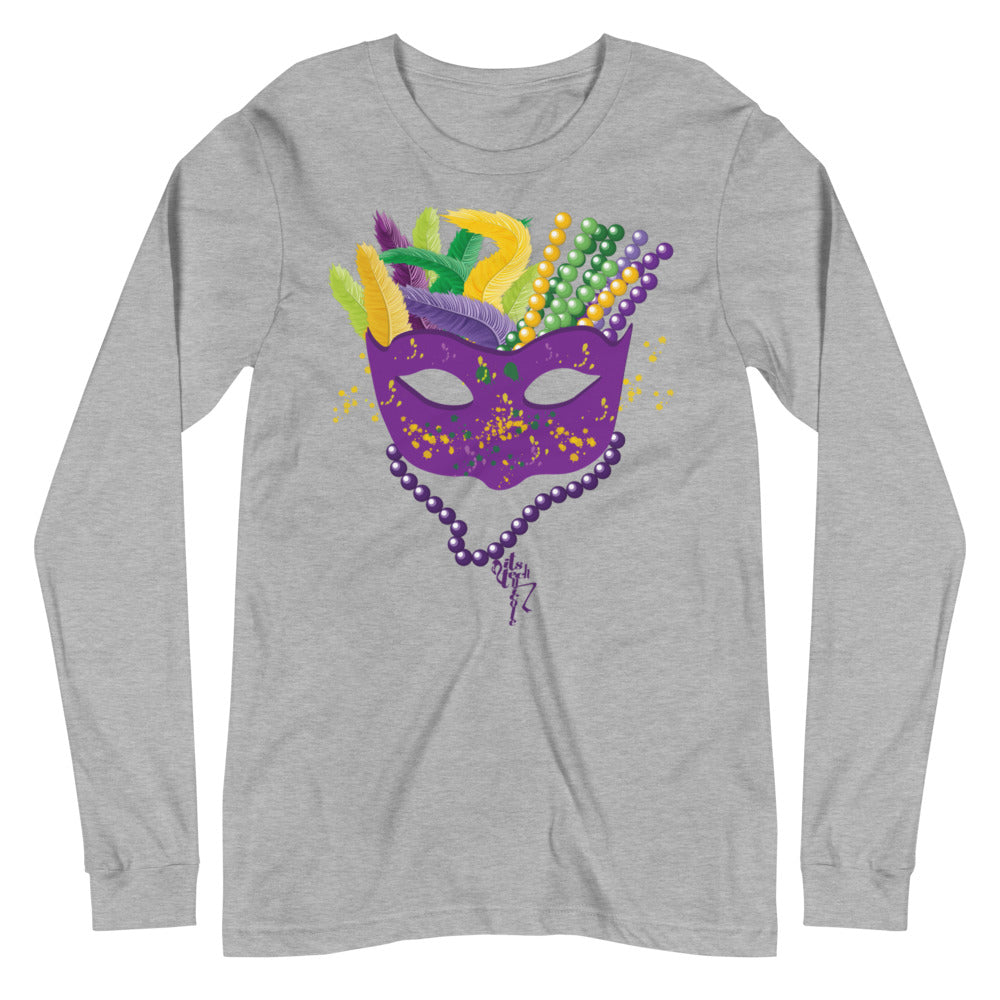Mardi Gras Unisex Long Sleeve Tee