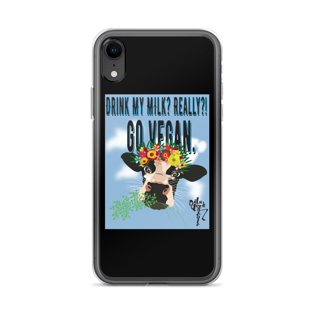 Go Vegan iPhone Case
