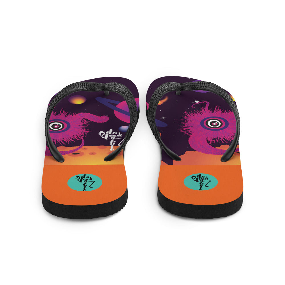 Technicole-ly In Space Flip-Flops