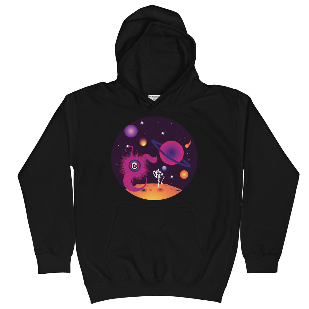 Technicole-ly In Space Kids Hoodie