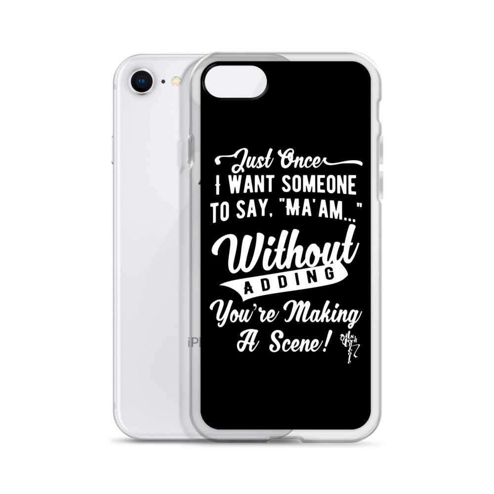 Making a Scene iPhone Case