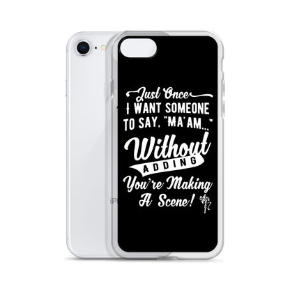 Making a Scene iPhone Case