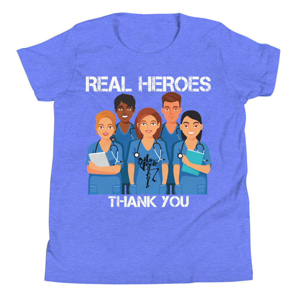 Real Heroes...Thank You Youth Short Sleeve T-Shirt