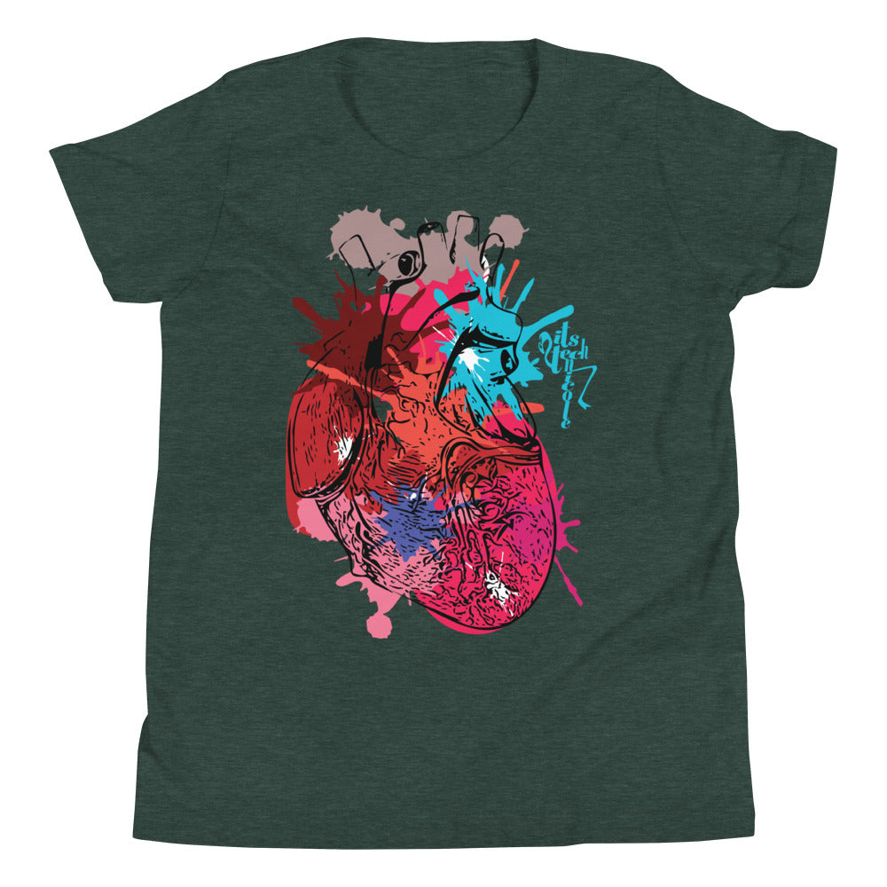 Art Heart Series: 1 Youth Short Sleeve T-Shirt