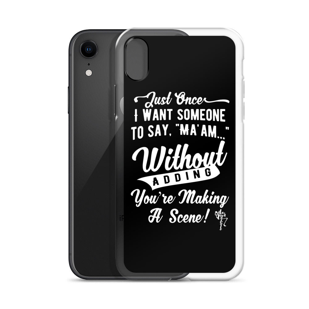 Making a Scene iPhone Case