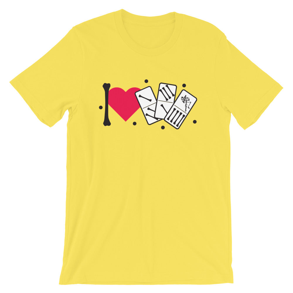 I Love Bones, Domino Player T-Shirt