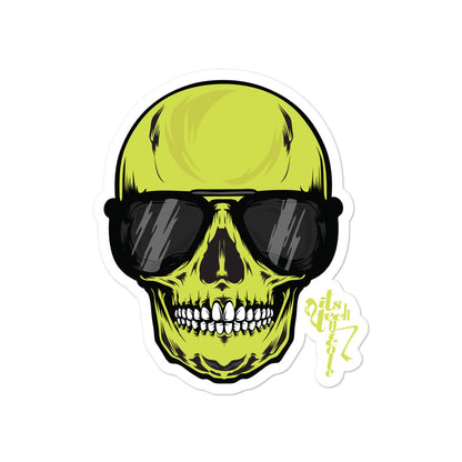95 Skull Bubble-free stickers