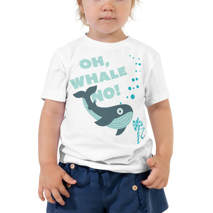 Oh, Whale No! Toddler Short Sleeve Tee