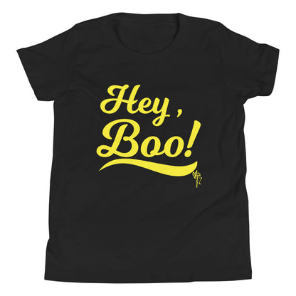 Hey, Boo! Youth Short Sleeve T-Shirt