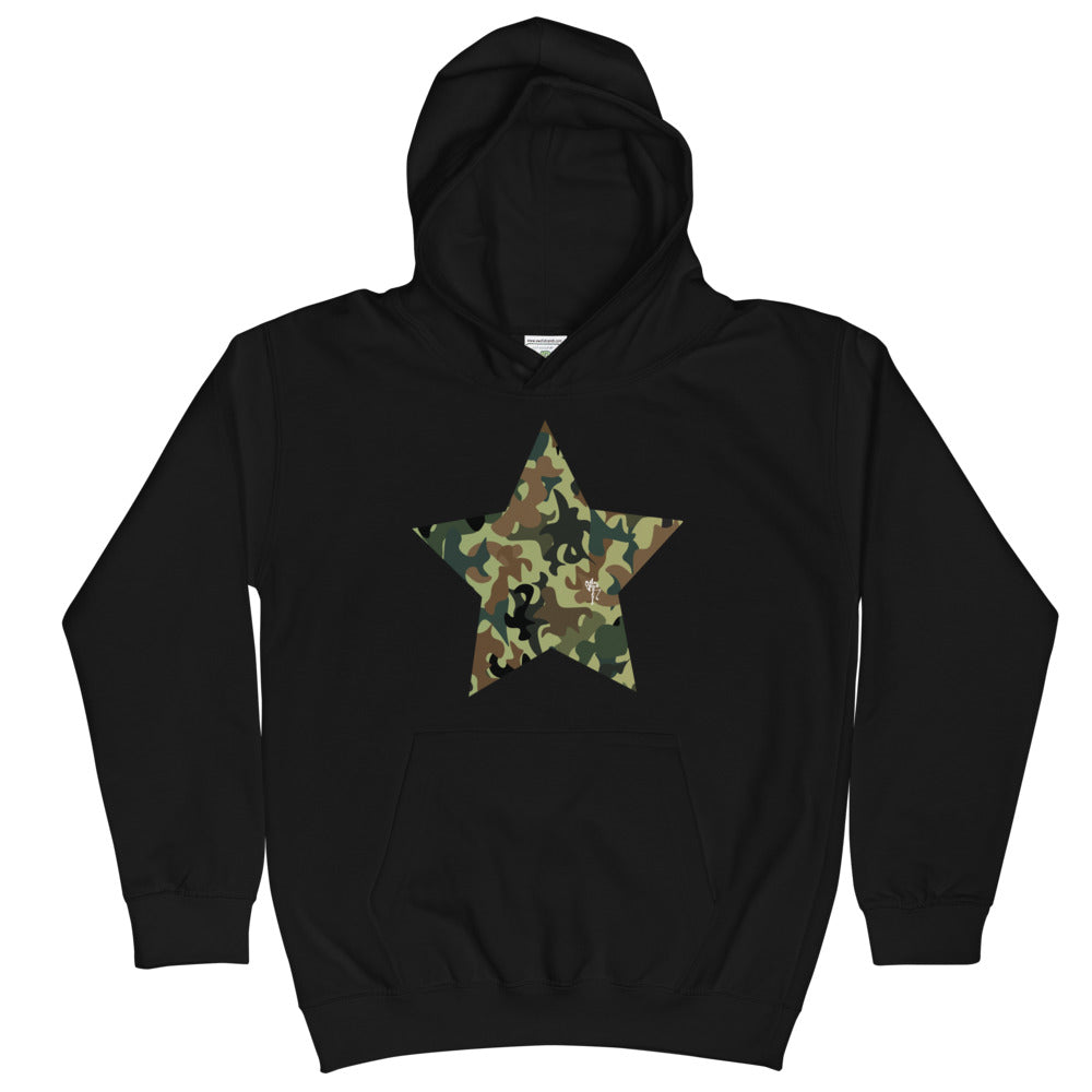 Star Camouflage Kids Hoodie