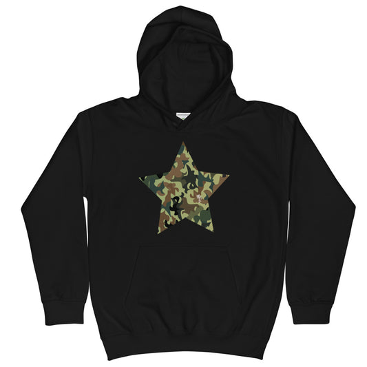 Star Camouflage Kids Hoodie