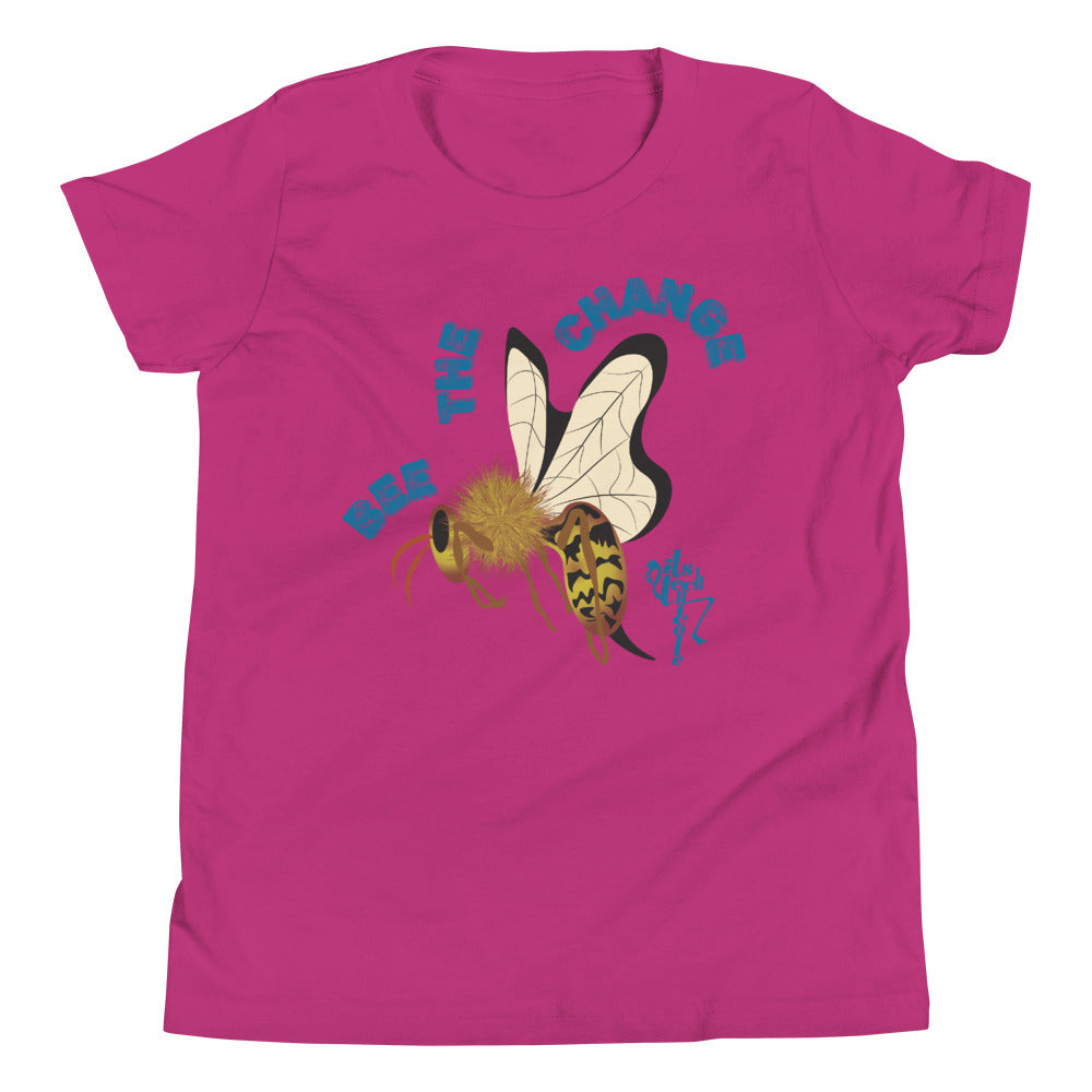 Bee The Change Youth Short Sleeve T-Shirt