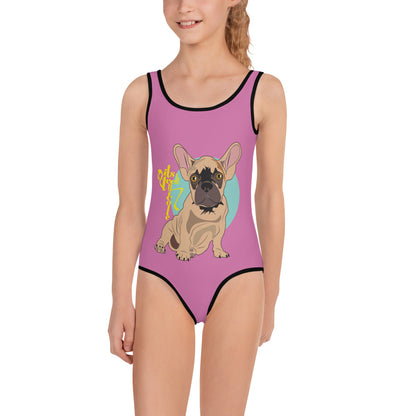 French Bulldog Kids Swimsuit