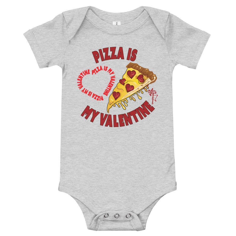 Pizza Is My Valentine Onesie