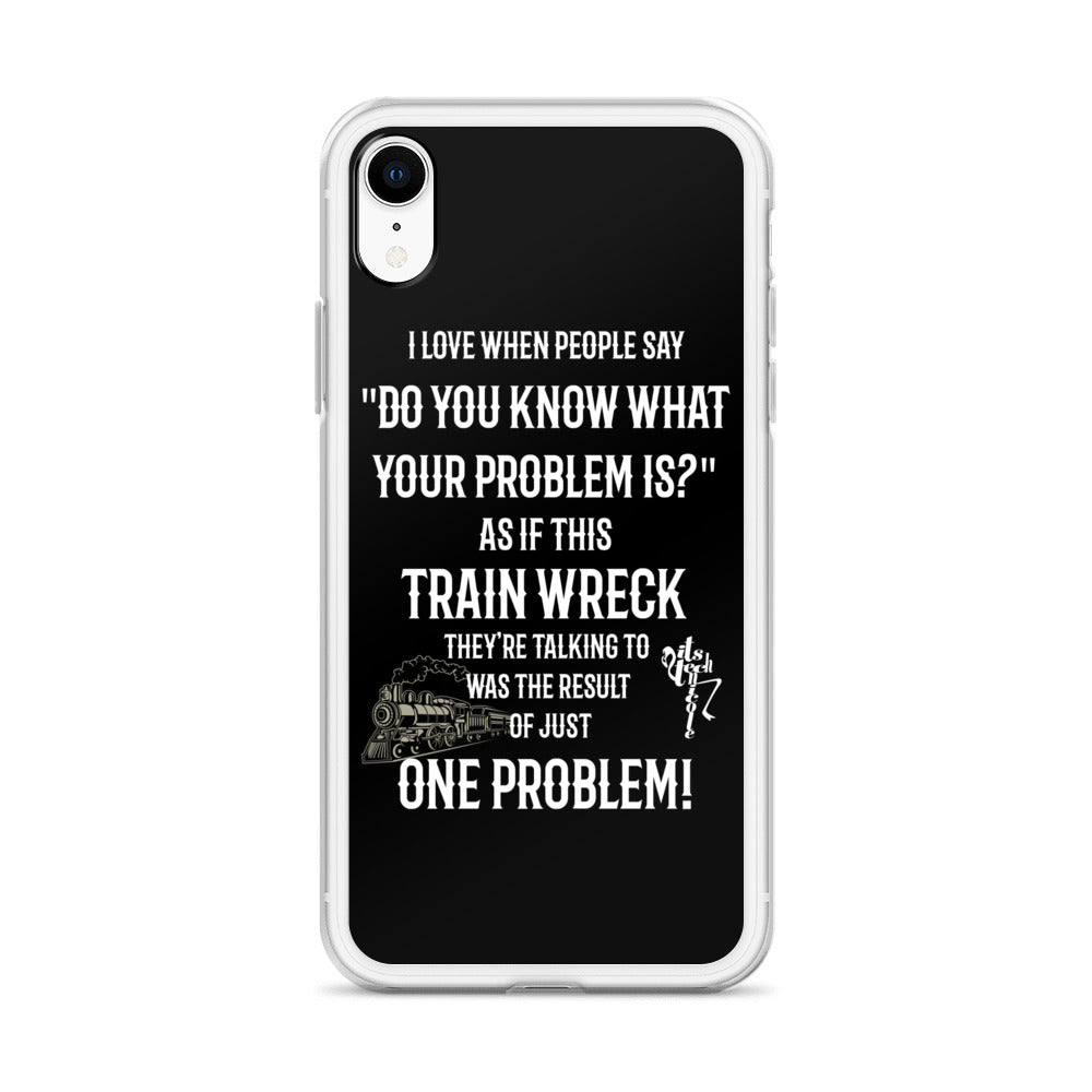 Train Wreck iPhone Case