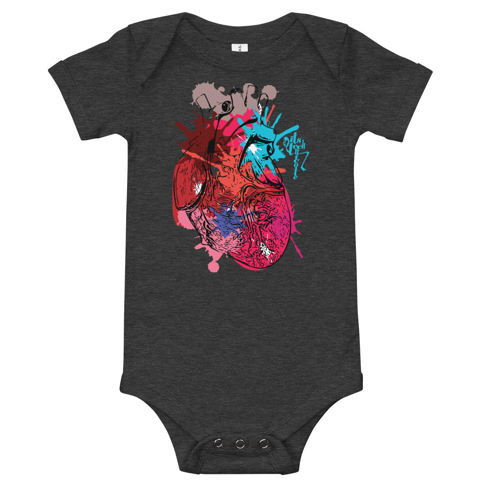 Art Heart Series: 1 Onesie