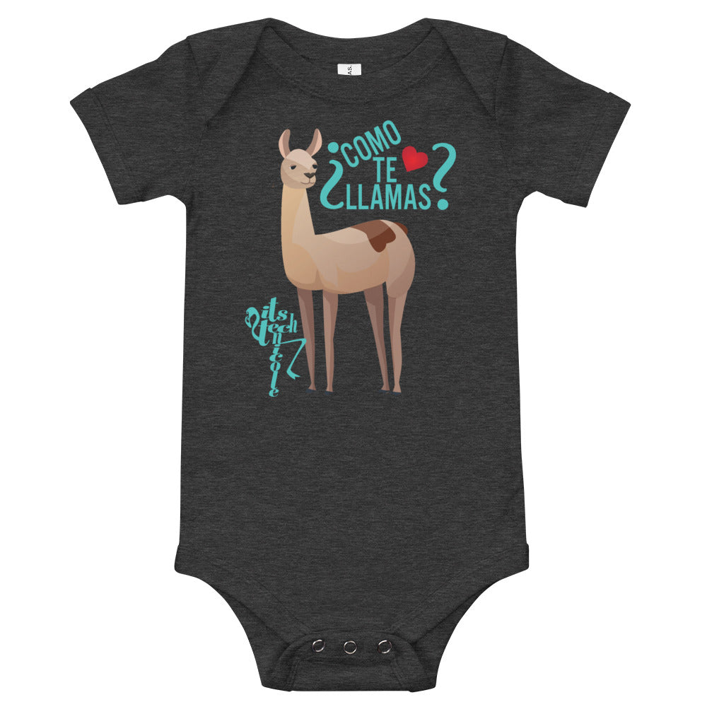 Como Te Llamas Onesie