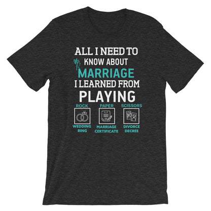 Rock, Paper, Scissors Short-Sleeve Unisex T-Shirt