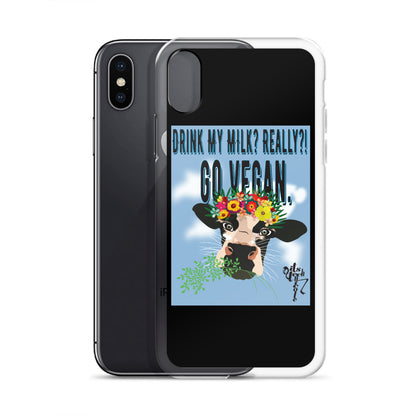 Go Vegan iPhone Case