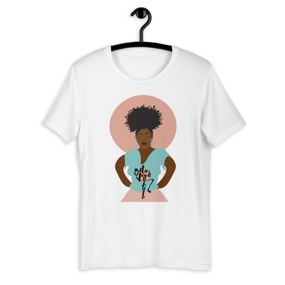 Peach and Mint Short-Sleeve Unisex T-Shirt