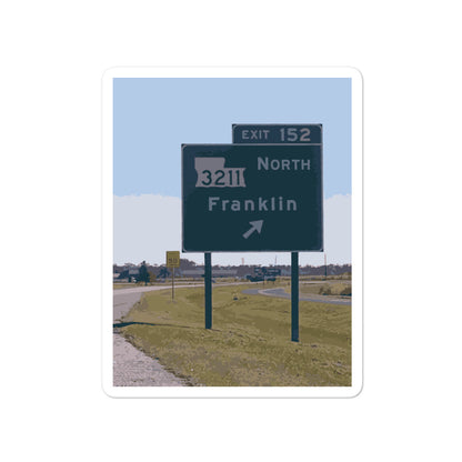 Franklin, LA Bubble-free stickers