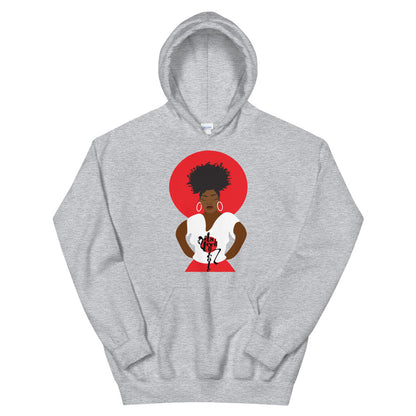 Sassy Red Hoodie