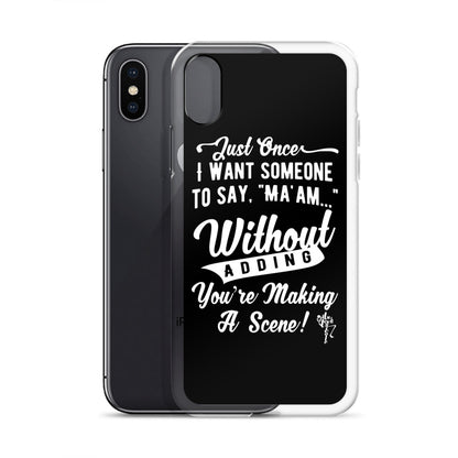 Making a Scene iPhone Case