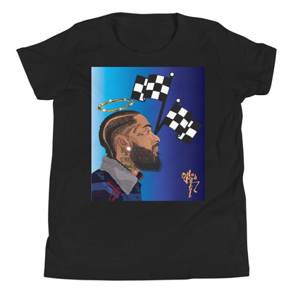 Nipsey Hussle Youth Short Sleeve T-Shirt