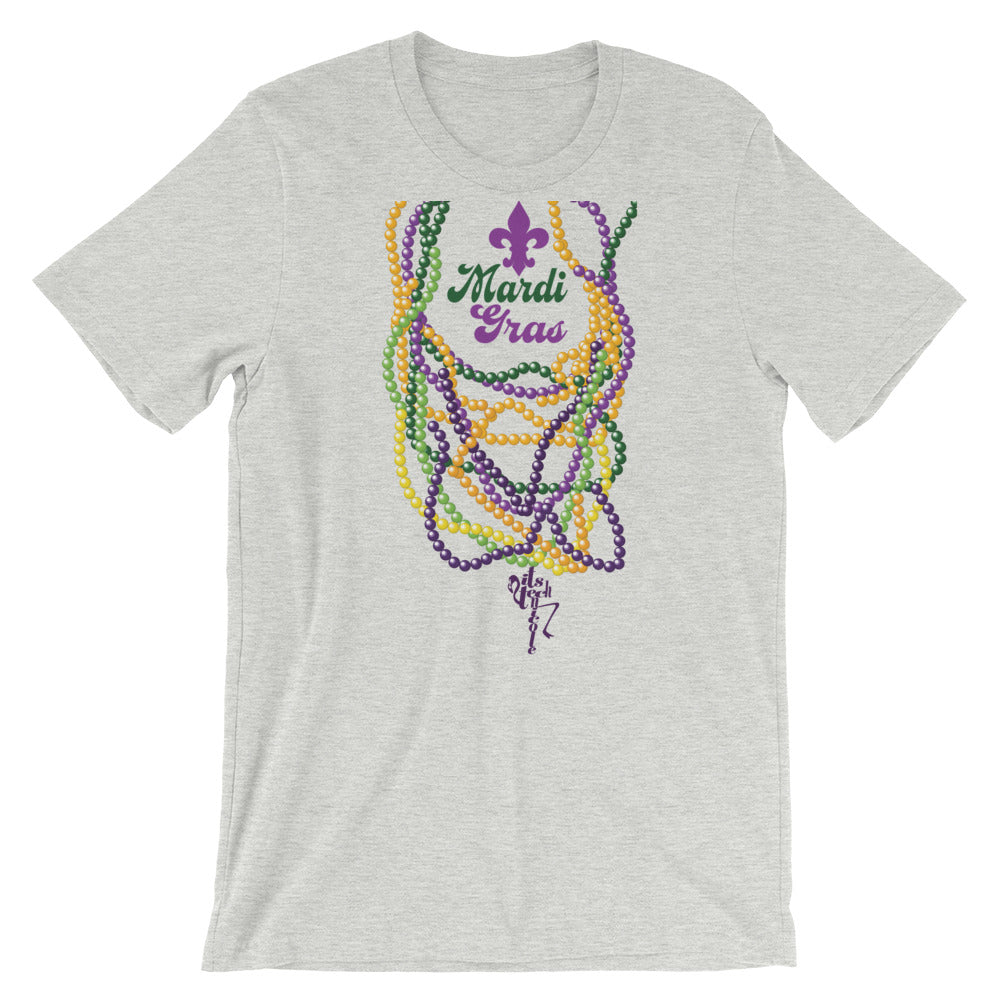 Mardi Gras Beads (Light) T-Shirt