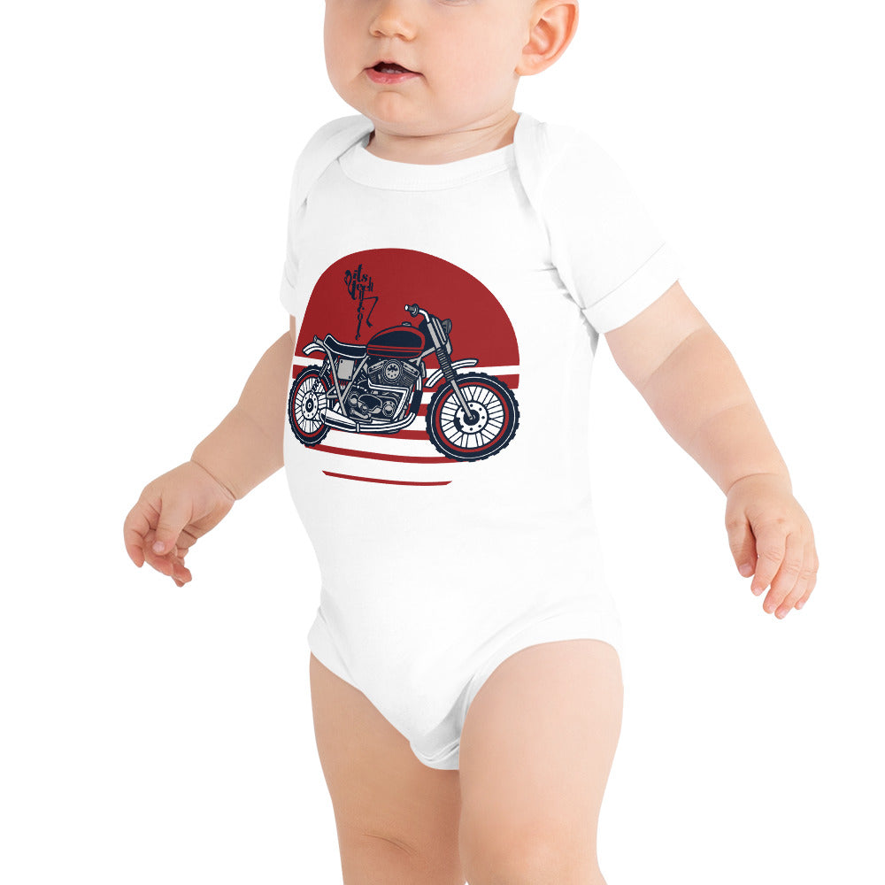 Motorcycle (Red) Onesie