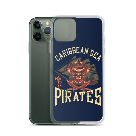 Caribbean Sea Pirates iPhone Case