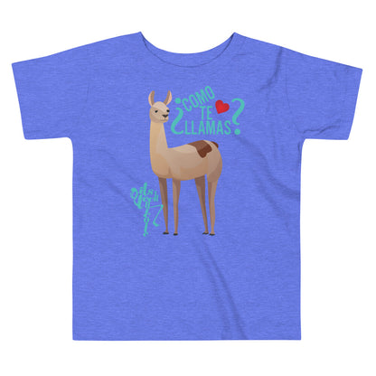 Como Te Llamas Toddler Short Sleeve Tee