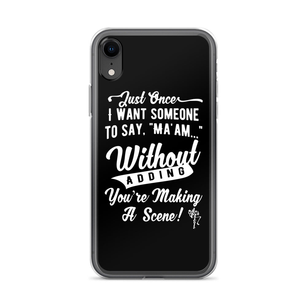 Making a Scene iPhone Case
