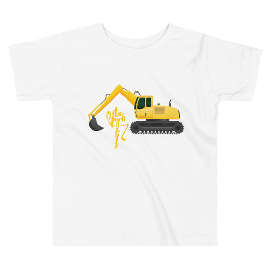 Excavator Toddler Short Sleeve Tee