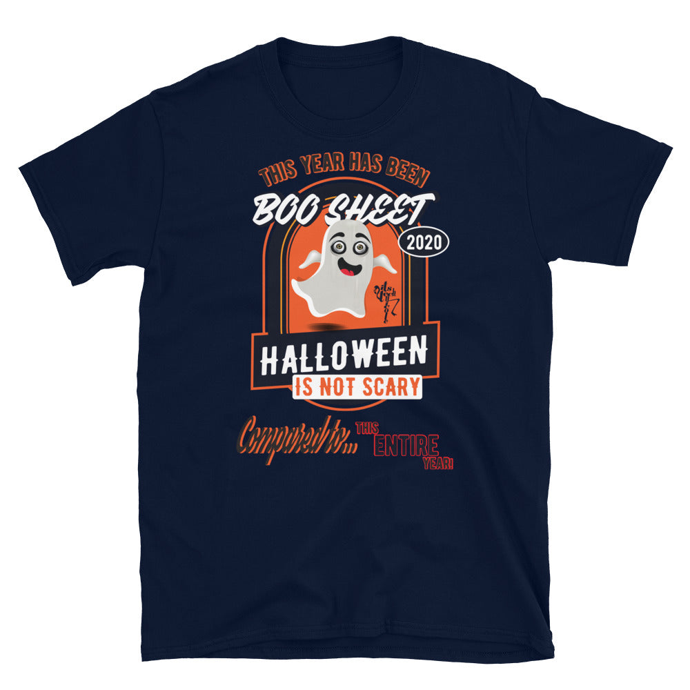 Boo Sheet Short-Sleeve Unisex T-Shirt
