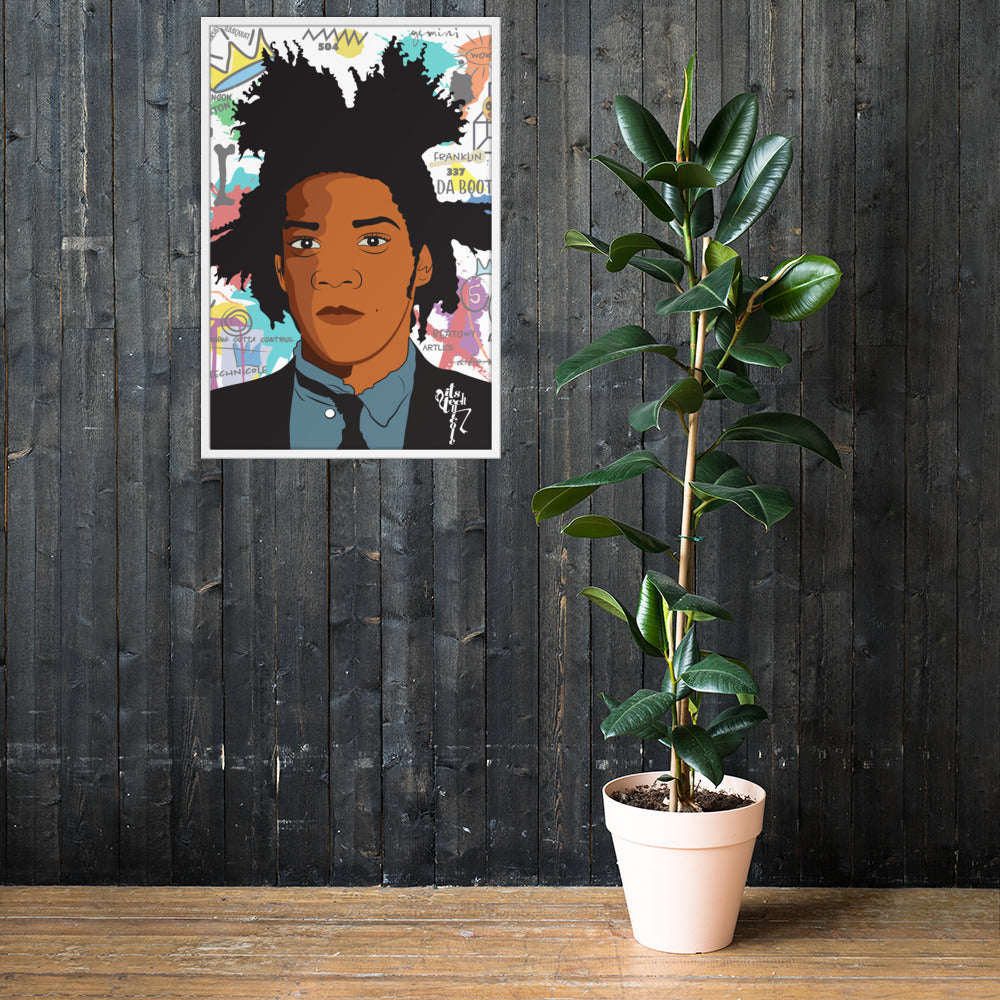 Basquiat Framed photo paper poster