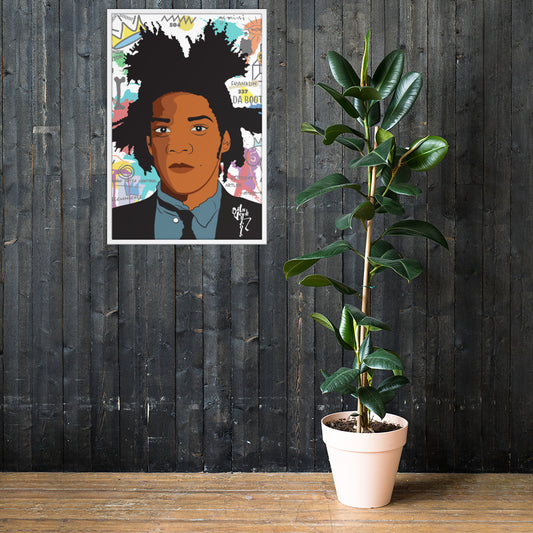 Basquiat Framed photo paper poster