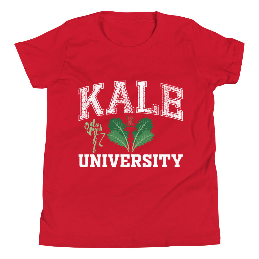 Kale University Youth Short Sleeve T-Shirt