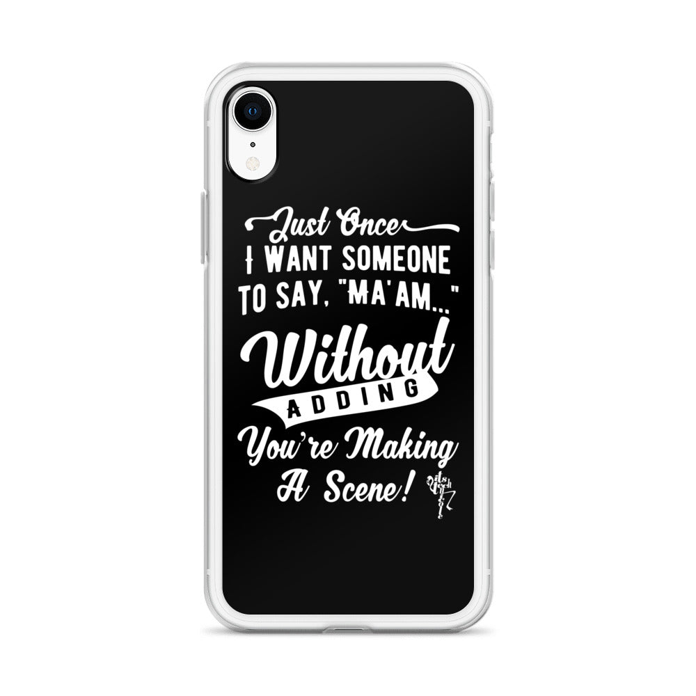 Making a Scene iPhone Case