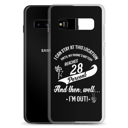 28% Battery Samsung Case